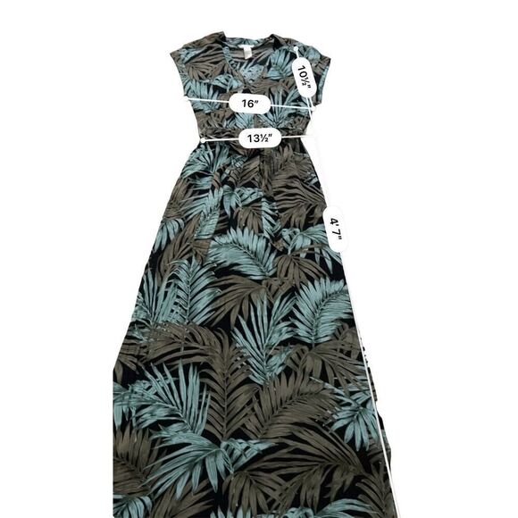 H&M Floral Maxi Dress Summer Flowy Beach Party Dress size 4 - Picture 4 of 8